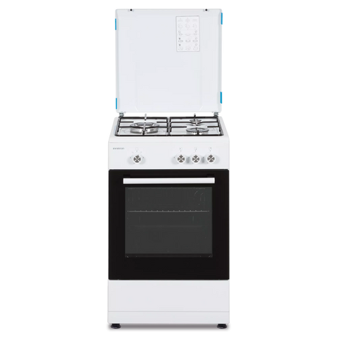 Fogão a Gás Infiniton CC56BWC | 3 Zonas, Forno Gás, 49.8cm