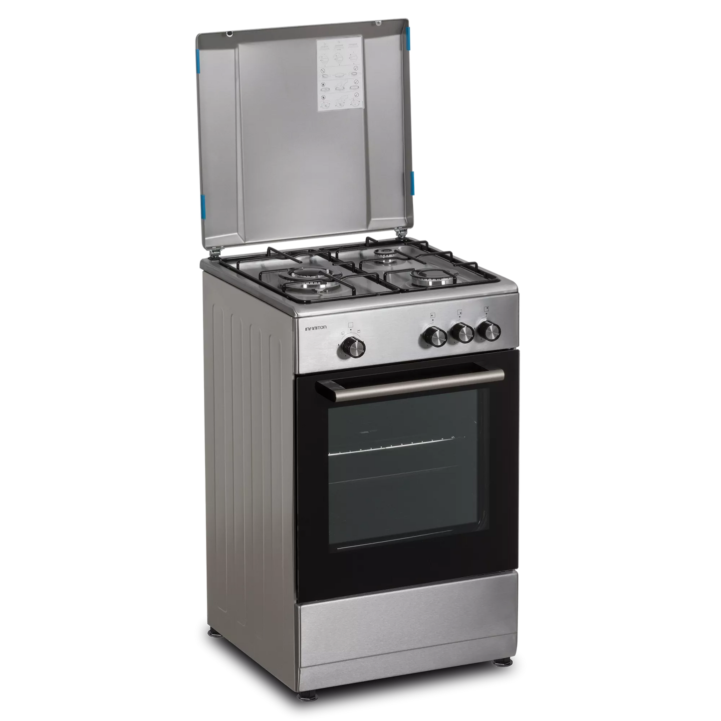 Fogão a Gás Infiniton CC57TAC | 3 Queimadores, Forno Gás, 43L