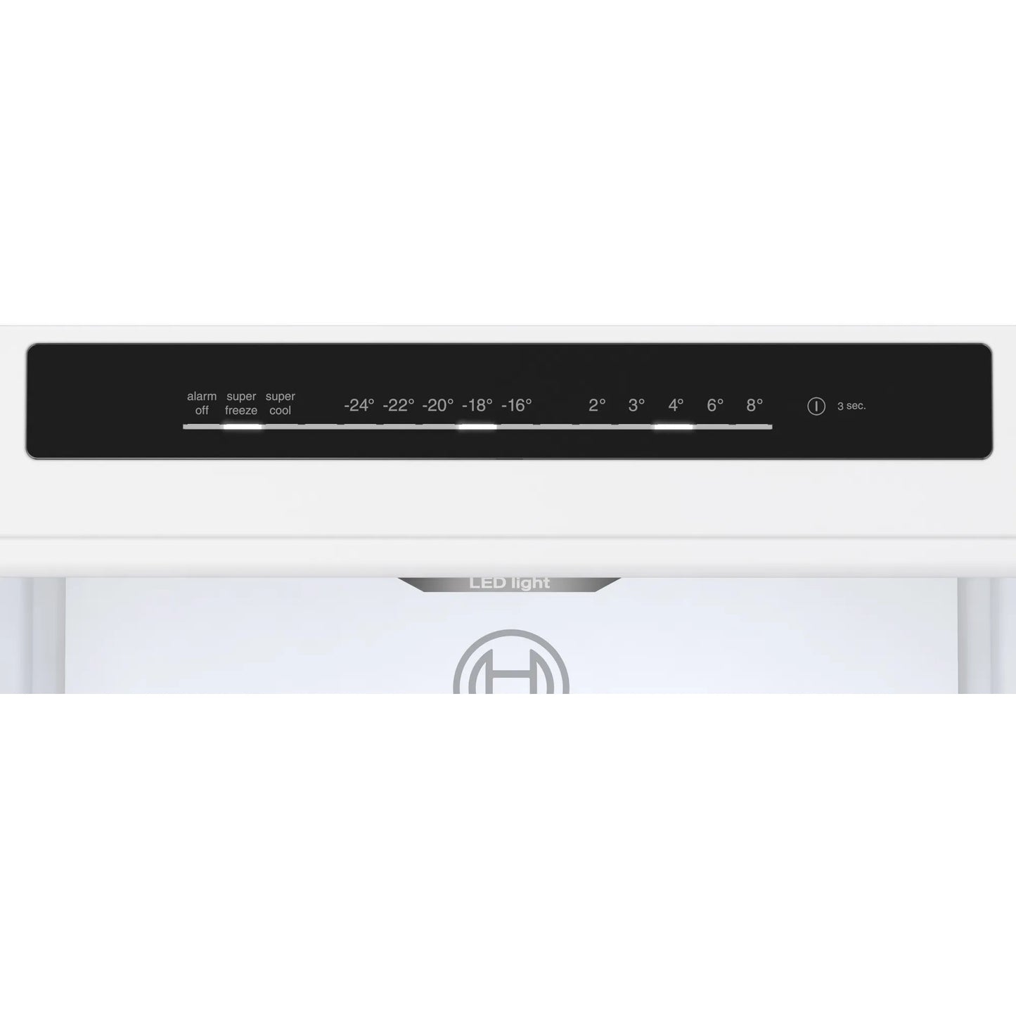Frigorífico Combinado Bosch KGN362ICF | 321L, 35dB, Classe C