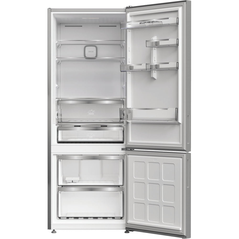 Frigorífico Combinado Hotpoint HPAK26472XP5E | 475L, Inox, Classe D