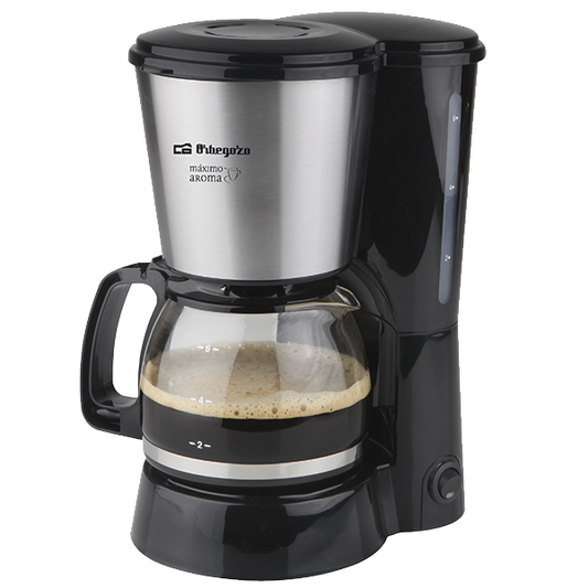 Máquina Café Filtro Orbegozo CG 4016 | 6 chávenas, 650W, jarro de vidro