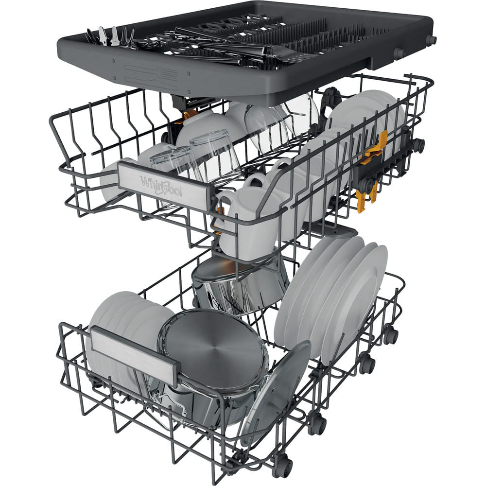 Máquina de Lavar Loiça Whirlpool WH6FB10BS7A0W | 10 talheres, Classe B