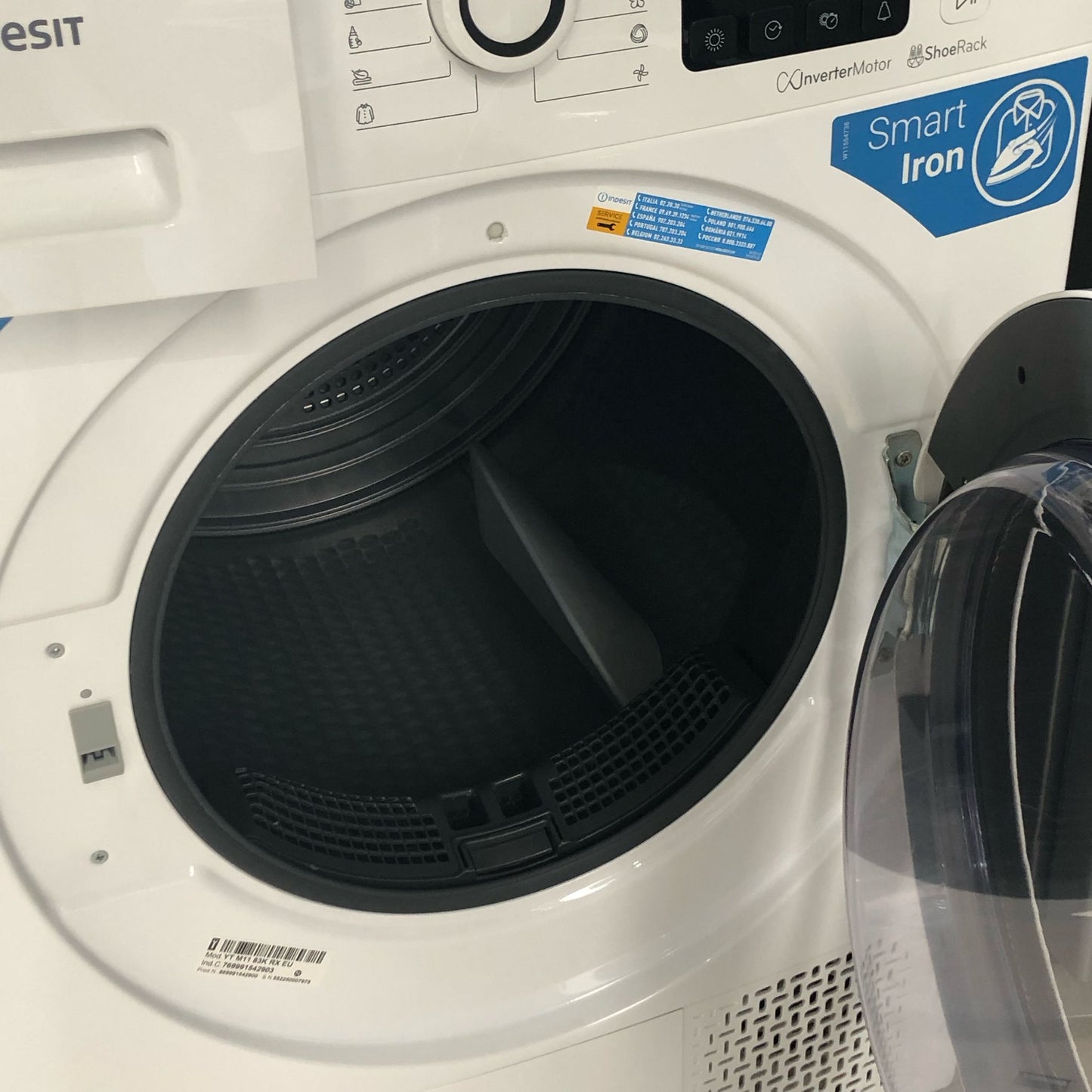 Outlet | Secador de Roupa INDESIT YTM1183K | 8 kg, Bomba de Calor, A+++