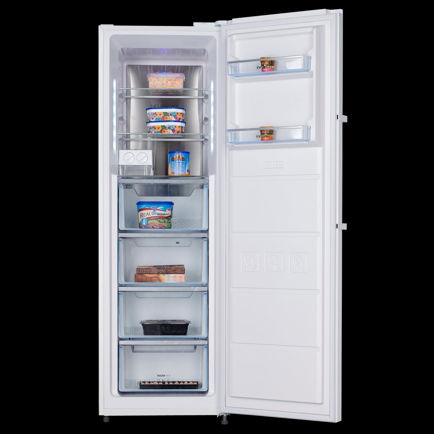 Arca Vertical Infiniton Cv265l85wem | Frost Free, Visor, LED