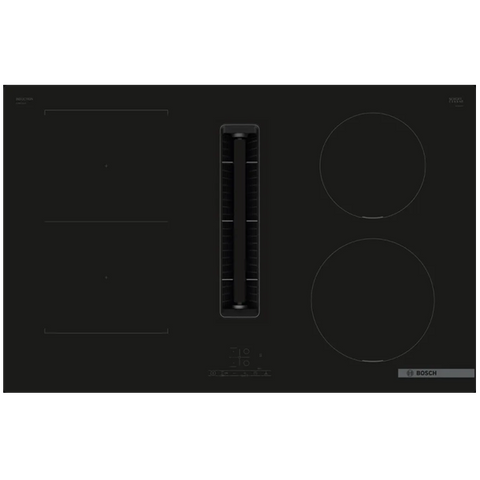 Placa de Indução Bosch PVS811B16E | 4 Zonas, 80cm, Preto