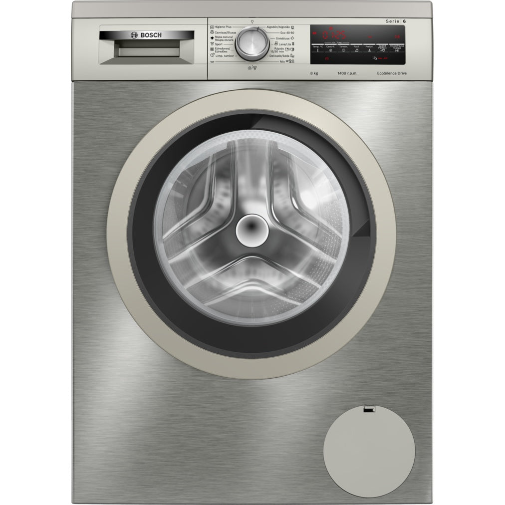 Máquina de Lavar Roupa Bosch WUU28T8XES | 8kg, 1400rpm, Classe A