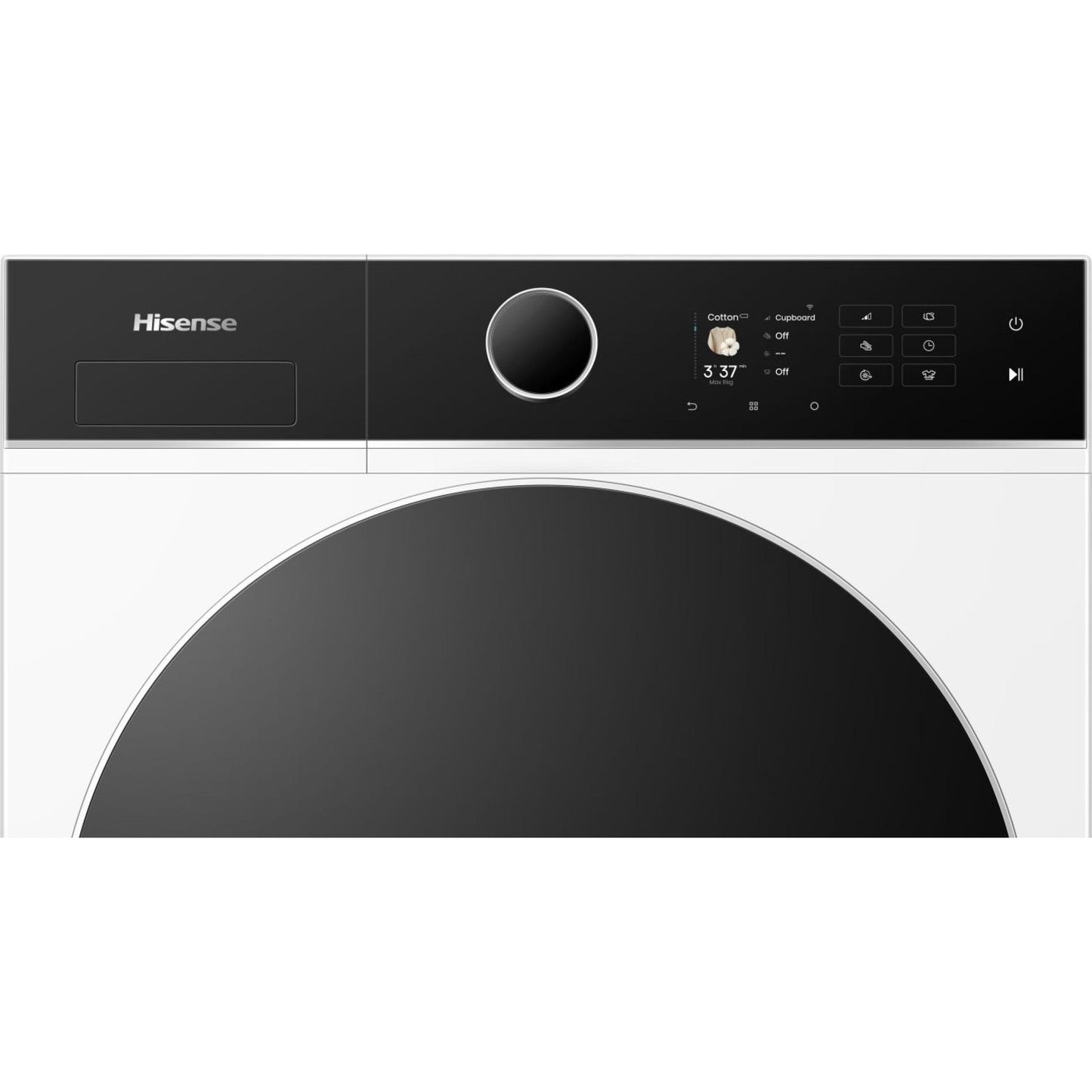 Secador de Roupa Hisense DH-5-i-804-BWCD | 8kg, Bomba de Calor, Wi-Fi