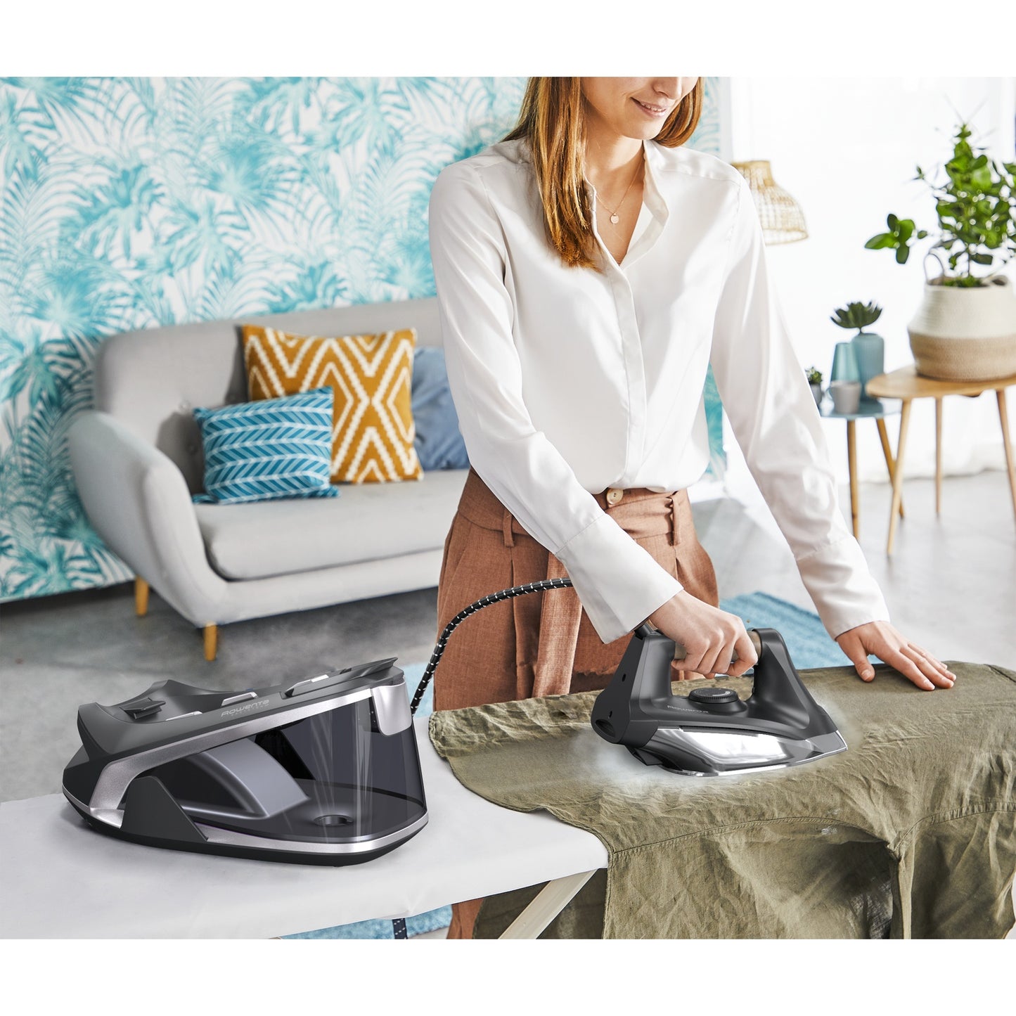 Ferro Caldeira Rowenta Vr7361f0 | 5.9 Bar, 110 gr/min, 1.4 L