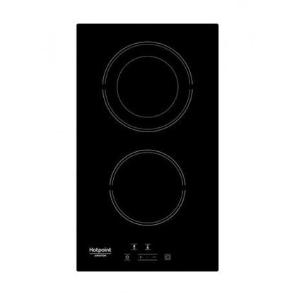 Placa Vitrocerâmica Hotpoint HRD5030B | 2 Zonas, 30cm, 2.9kW