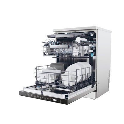 Máquina de Lavar Loiça Haier Xf4a4m4pdx | 14 Talheres, Wi-Fi, A