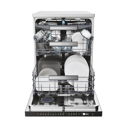 Máquina de Lavar Loiça Haier Xf4a4m4pdx | 14 Talheres, Wi-Fi, A
