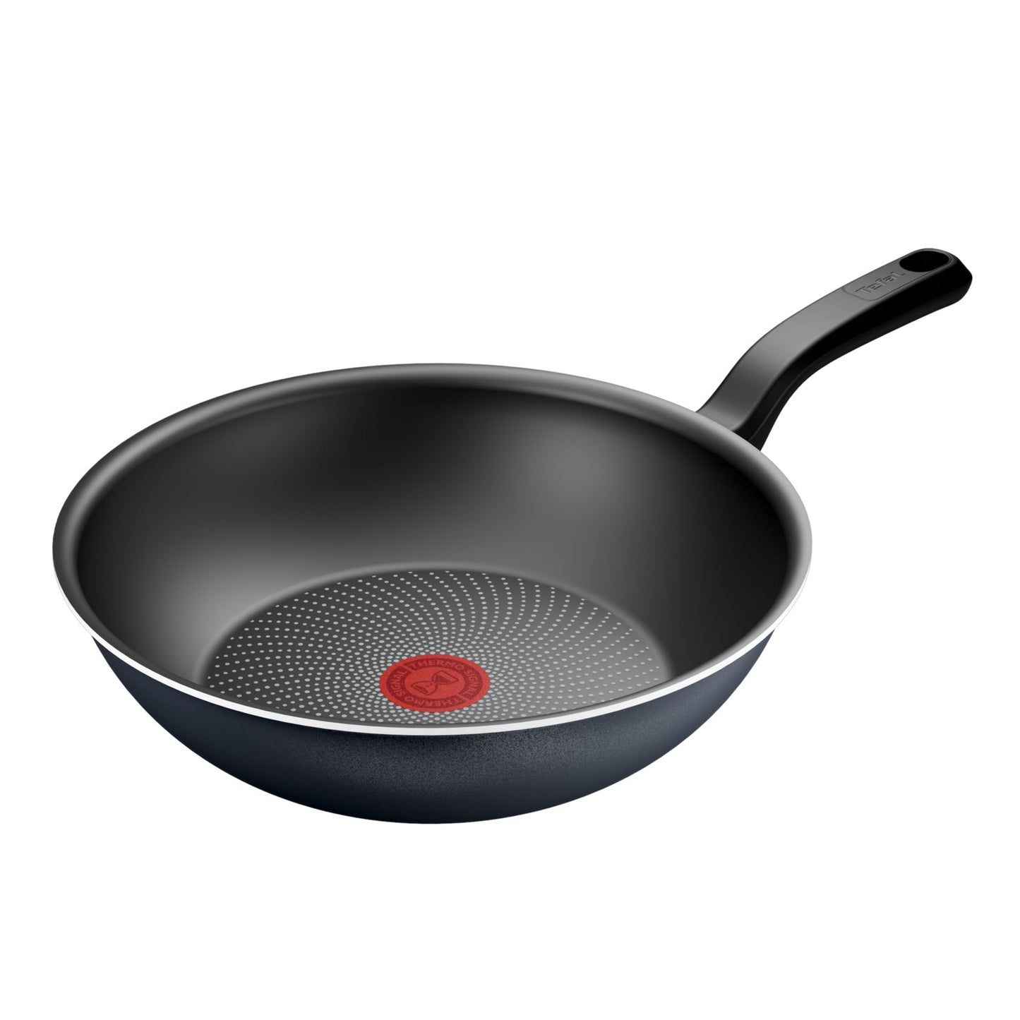 Frigideira Wok Tefal So Light Indução 28cm | Antiaderente Titanium, Preto