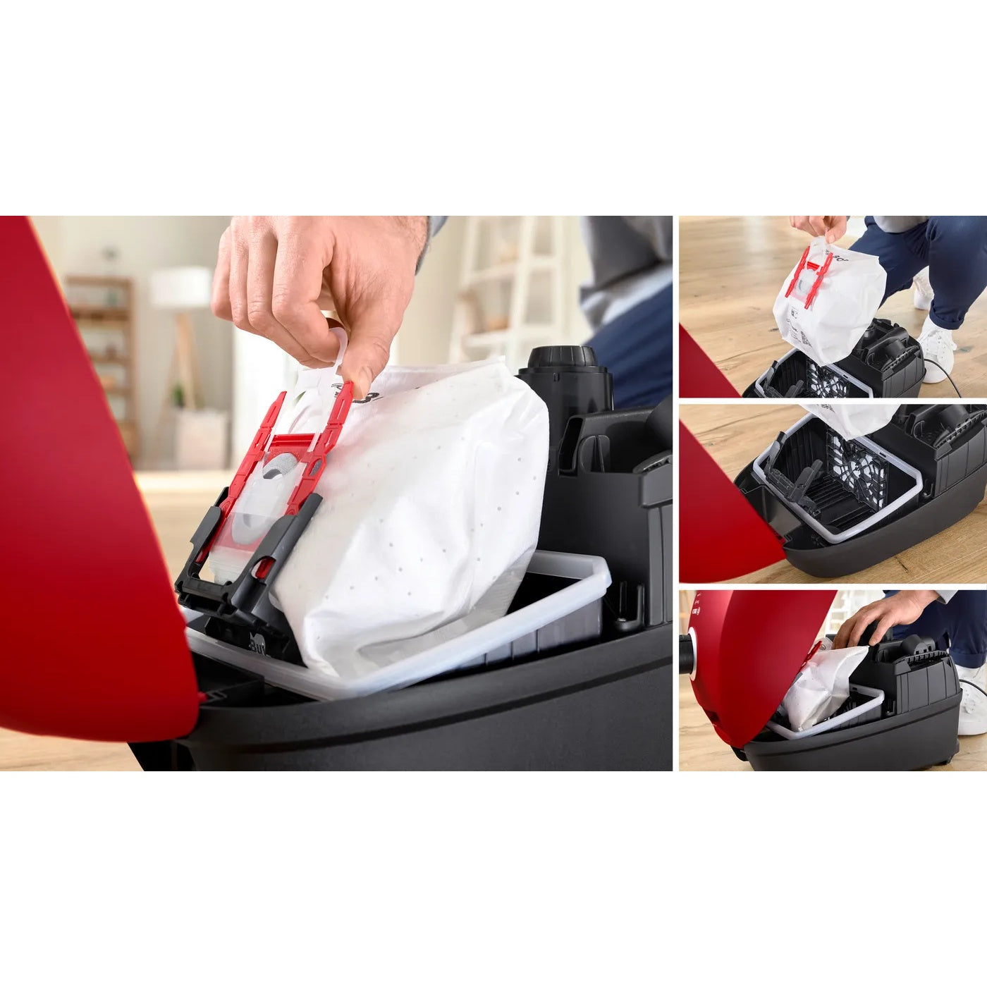 Aspirador com Saco Bosch BGB41PET1 | 4L, Filtro Hepa, 75 dB