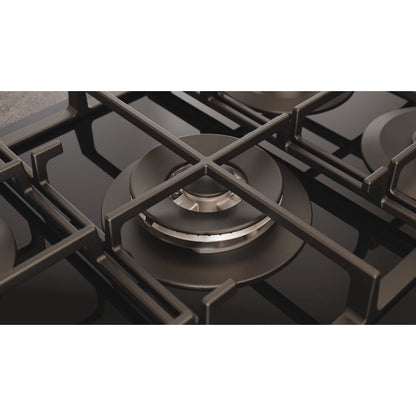 Placa a Gás Hotpoint HAGS 72F BK | 5 Queimadores, 10800W