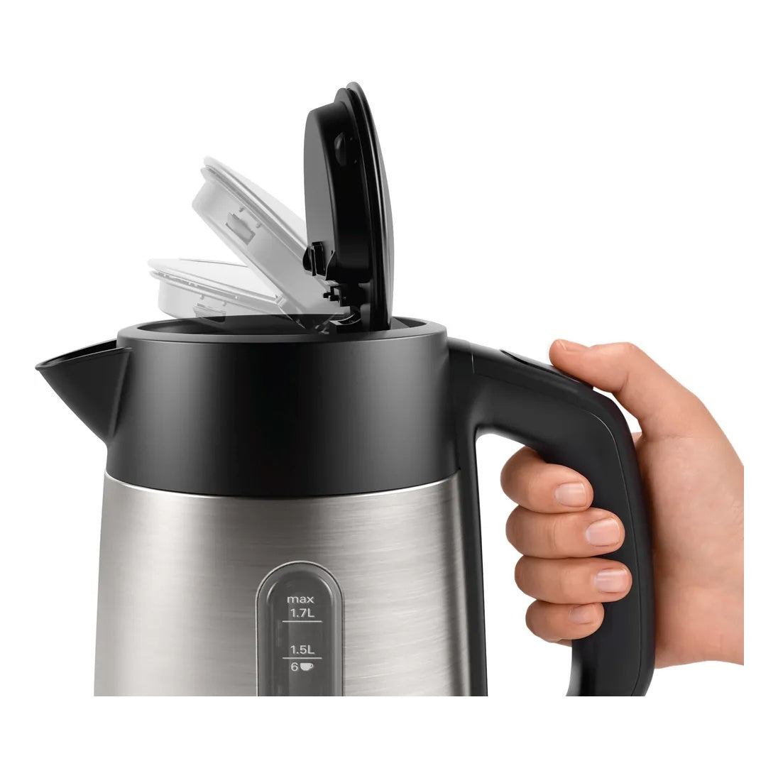 Jarro Elétrico Bosch TWK4P440 | 1.7L, 2400W, Inox