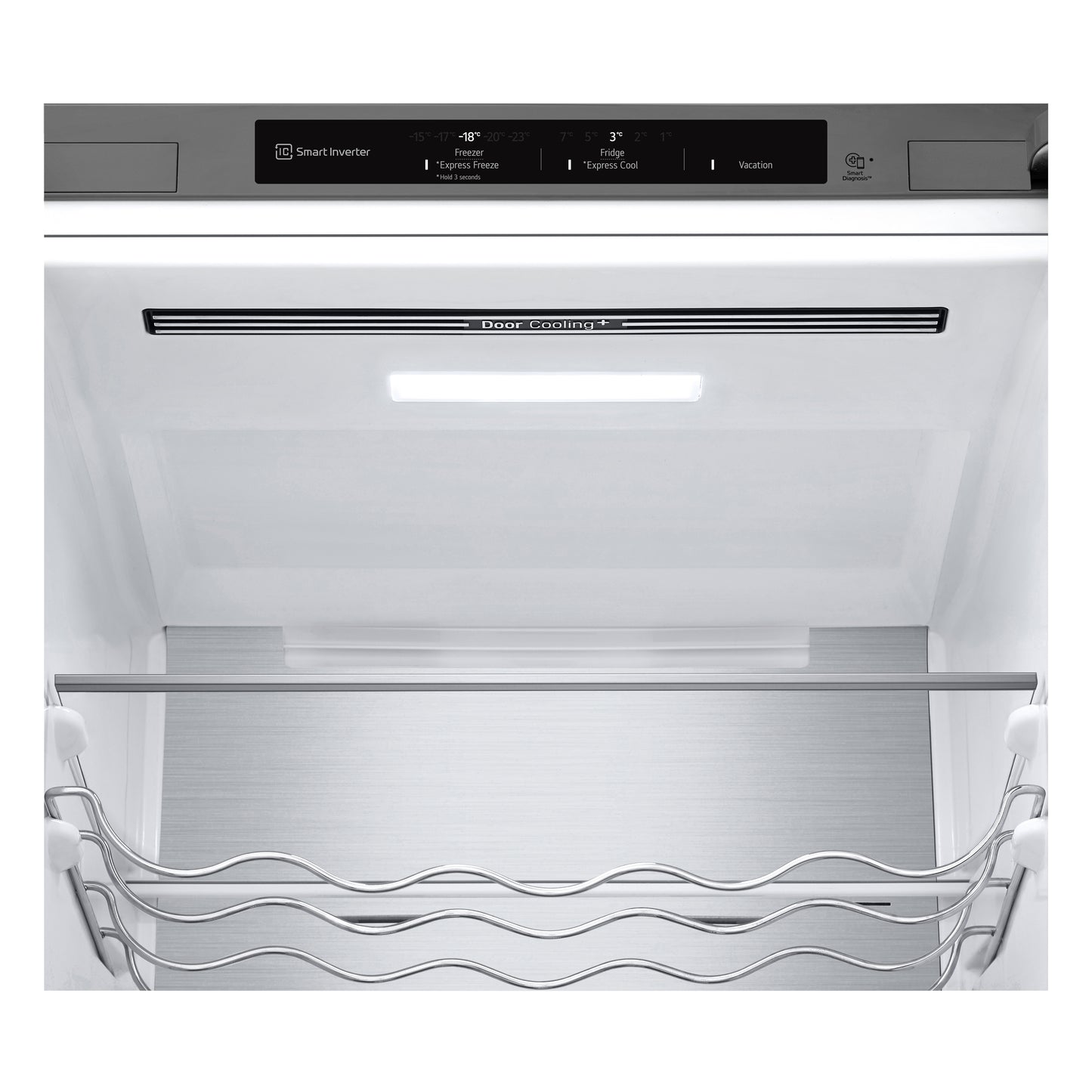 Frigorífico Combinado LG GBV7280AMB | 387L, No Frost, Classe A