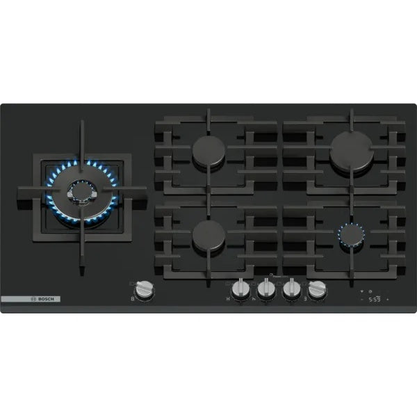 Placa a Gás Bosch PRS9A6H40 | 5 queimadores, 90cm, FlameSelect