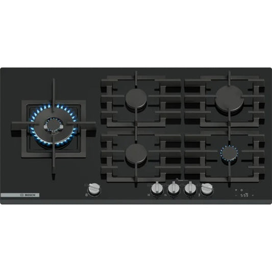 Placa a Gás Bosch PRS9A6H40 | 5 queimadores, 90cm, FlameSelect