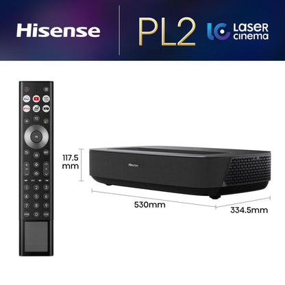 TV Hisense PL2 | 80-150", 4K, Laser