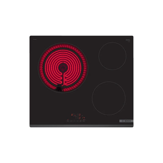 Placa Vitrocerâmica Bosch PKK631BB8E | 60 cm, 3 Zonas, TouchSelect