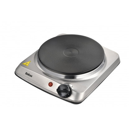 Placa Elétrica Beltax BHP0116 | 1 zona, 1500W, Inox, 18.5cm