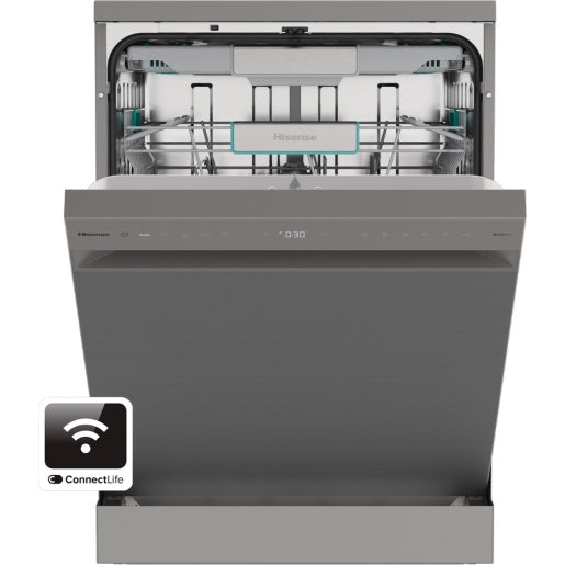 Máquina de Lavar Loiça Hisense HS673A90X | 16 Talheres, 39dB