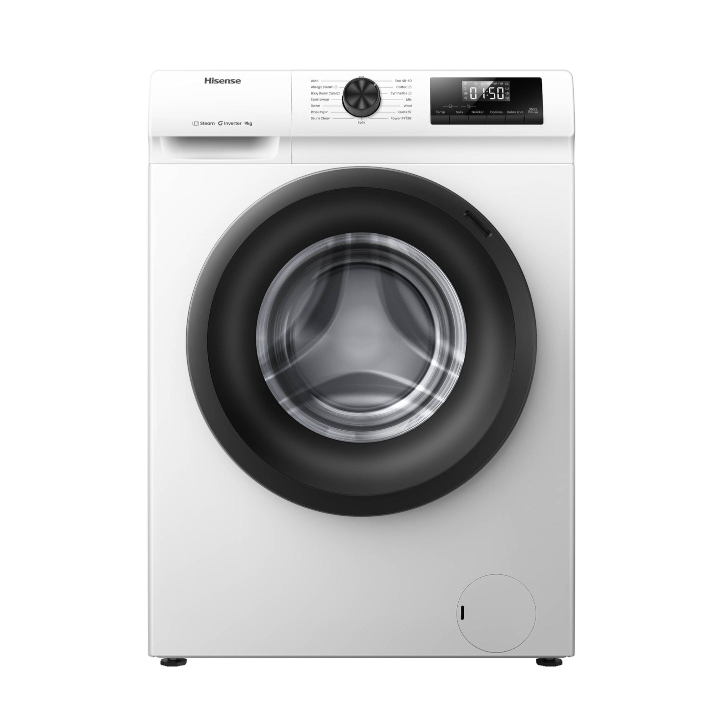 Maquina de Lavar Roupa HISENSE WF1Q9041BW | 9kg