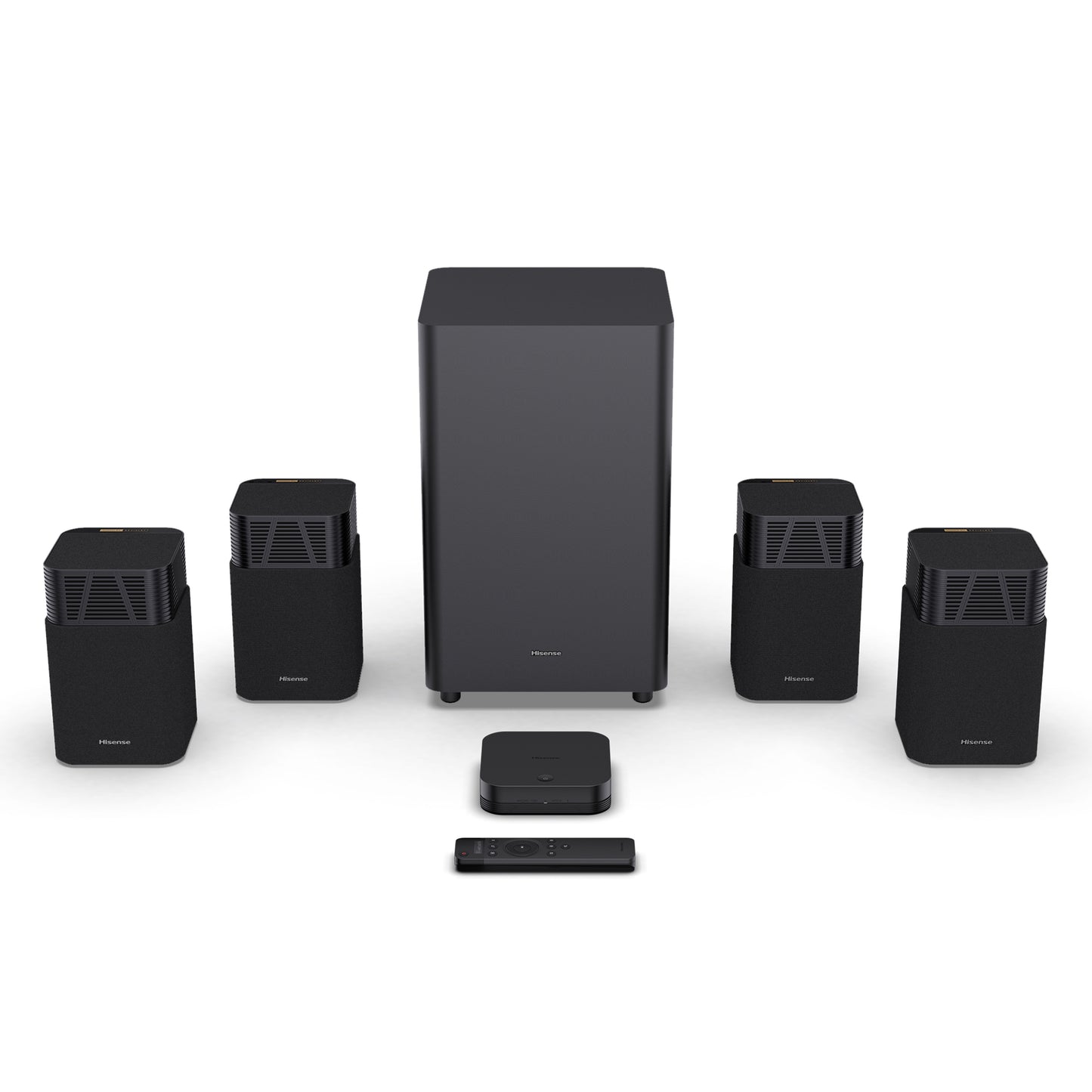 Colunas Hisense Flex ht Saturn | 720W, 4.1.2, Dolby Atmos