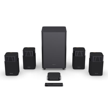 Colunas Hisense Flex ht Saturn | 720W, 4.1.2, Dolby Atmos