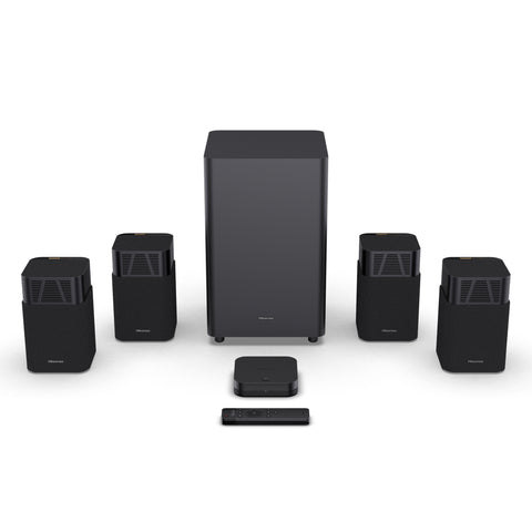 Colunas Hisense Flex ht Saturn | 720W, 4.1.2, Dolby Atmos