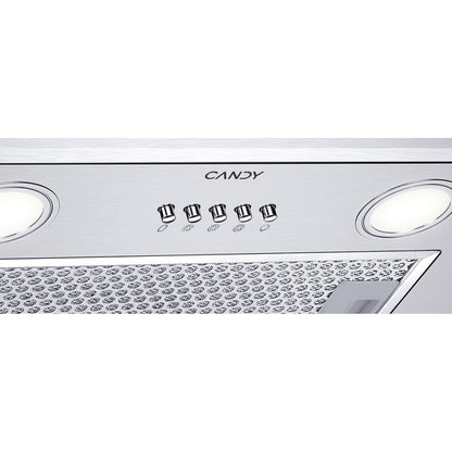 Exaustor Integrável Candy CBG6402X | 620 m³/h, 3 velocidades, Inox