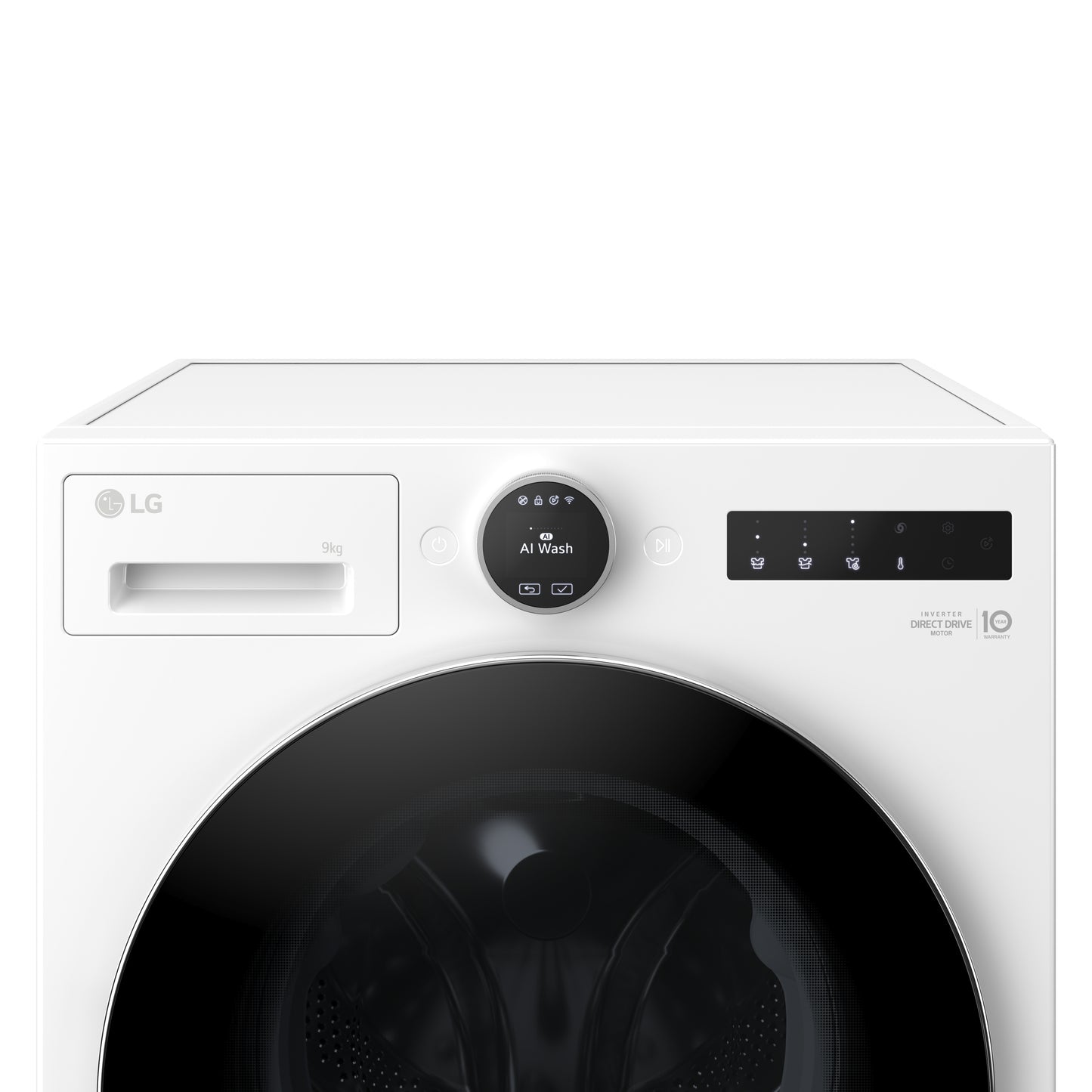 Máquina de Lavar Roupa LG F4x9009TWCE | 9kg, 1400 rpm, Steam+