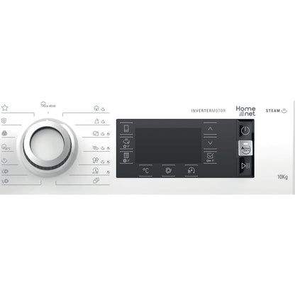 Máquina de Lavar Roupa Hotpoint NLCD10448WDAW | 10kg, 1400rpm, Active Care, Steam Pack, HomeNet