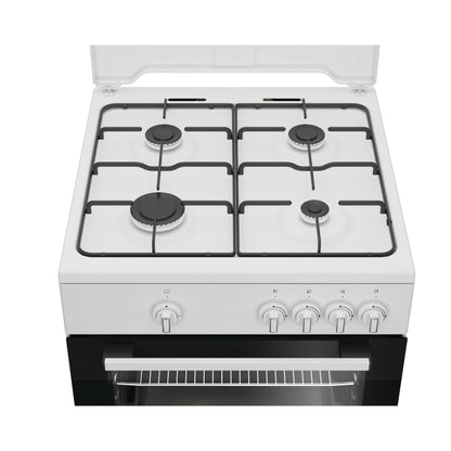 Fogão a Gás Indesit I6GGKMW | 4 Queimadores, Forno Gás, 64L