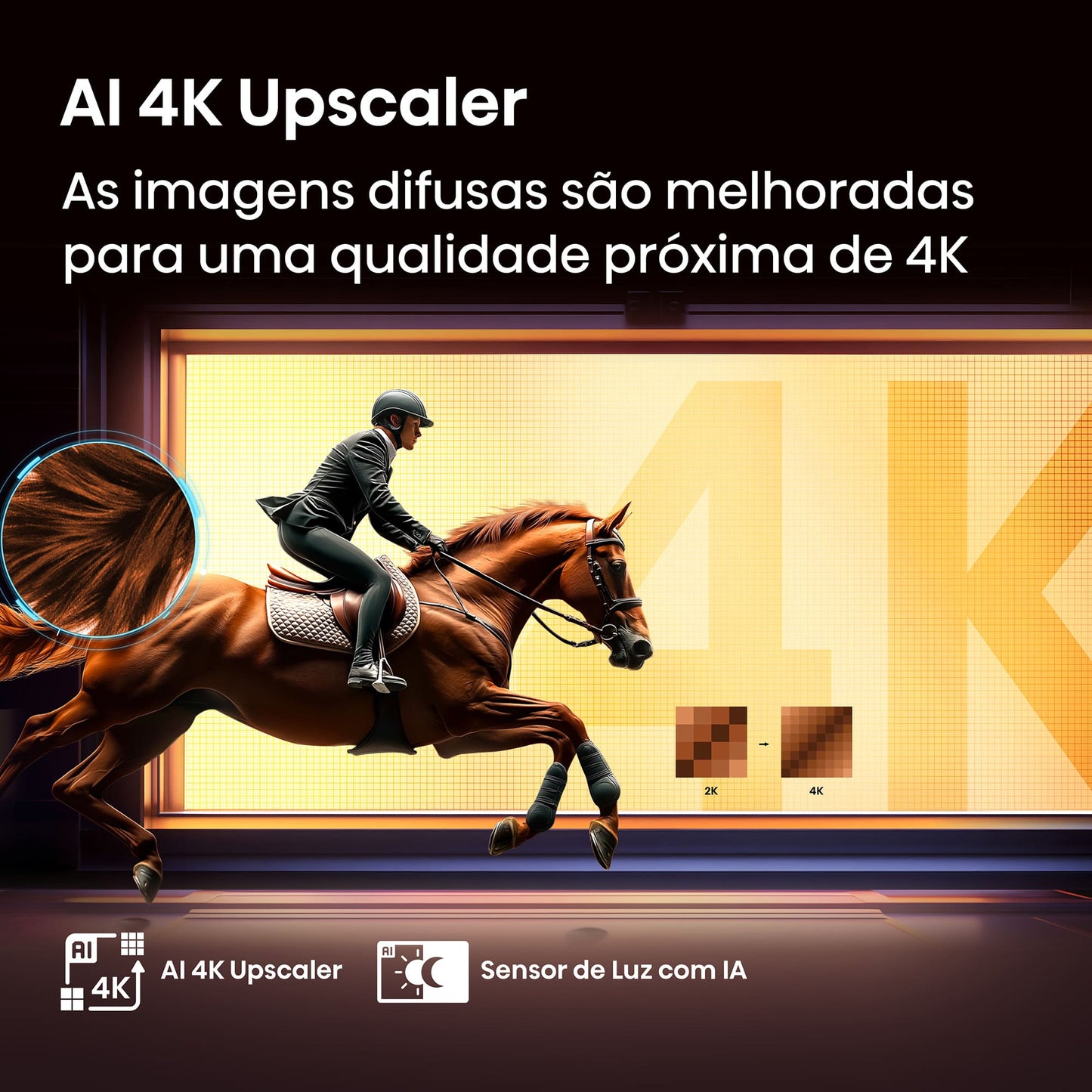 TV Hisense 75E7Q | 75", QLED, 4K