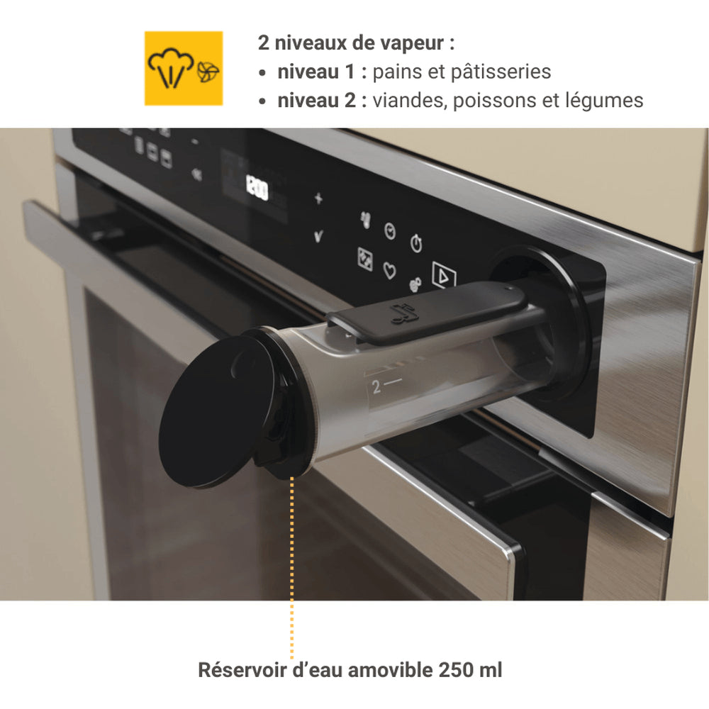 Forno Encastre Whirlpool AKZ 9 S 8271 IX | 73 L, Pirolítico, Inox