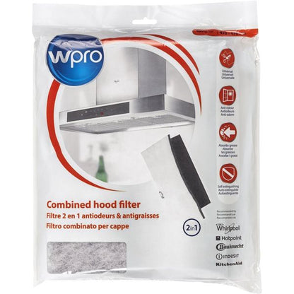 Filtro Exaustor WPRO UCF016 | Anti-gordura, Anti-odor, Carvão Ativo