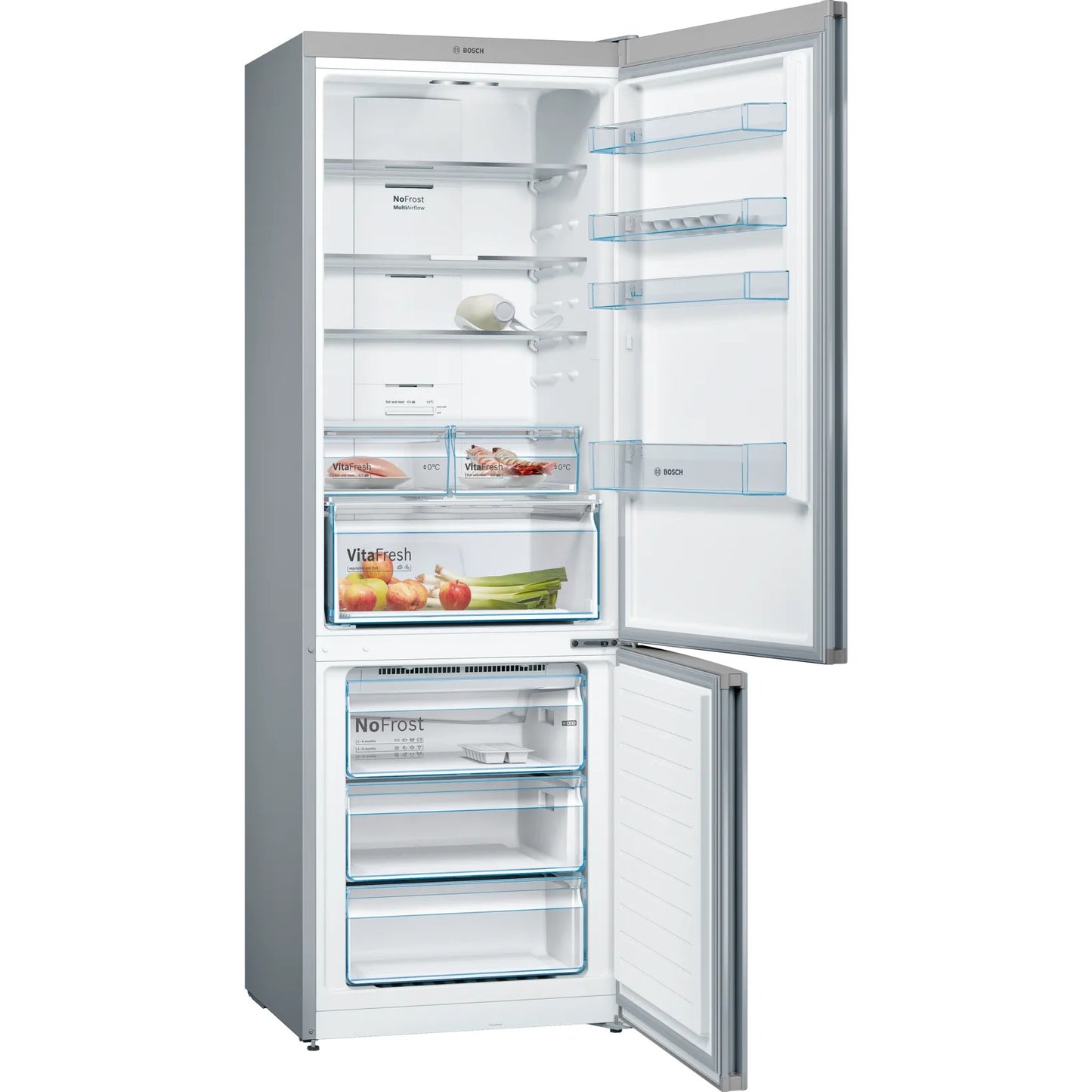 Frigorífico Combinado Bosch KGN493IDA | 438L, Classe D, No Frost