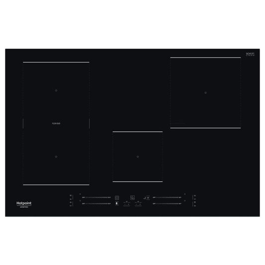 Placa de Indução Hotpoint HS 3377C BF | 70 cm, 4 zonas, 7200W