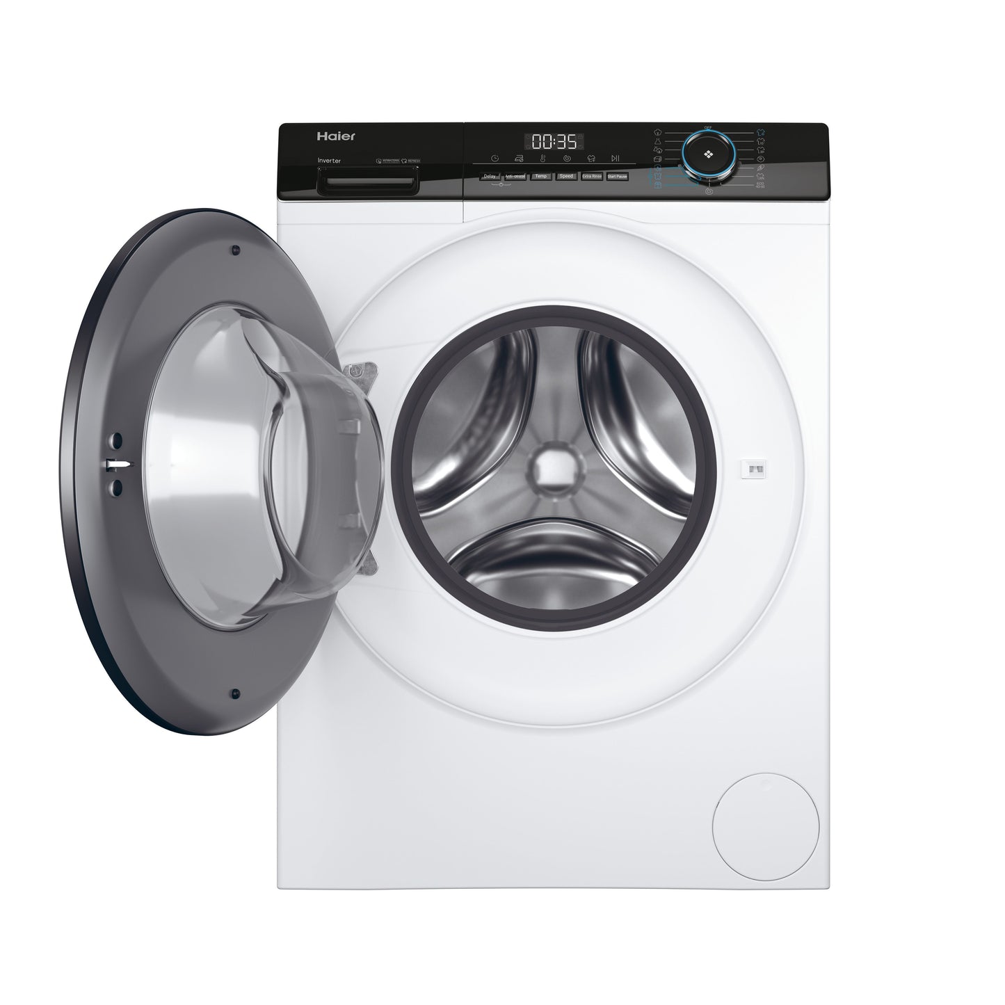 Máquina de Lavar Roupa Haier HW-90-BP-14939-S | 9kg, 1400rpm, Classe A