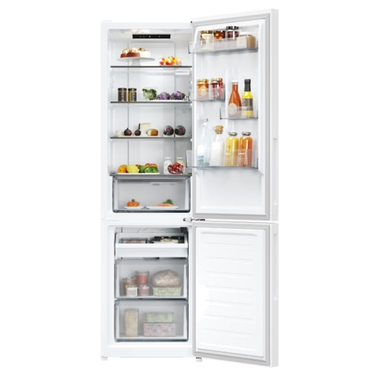 Frigorífico Combinado CANDY CNCQ 2T518 EW | 279L, Classe E, No Frost