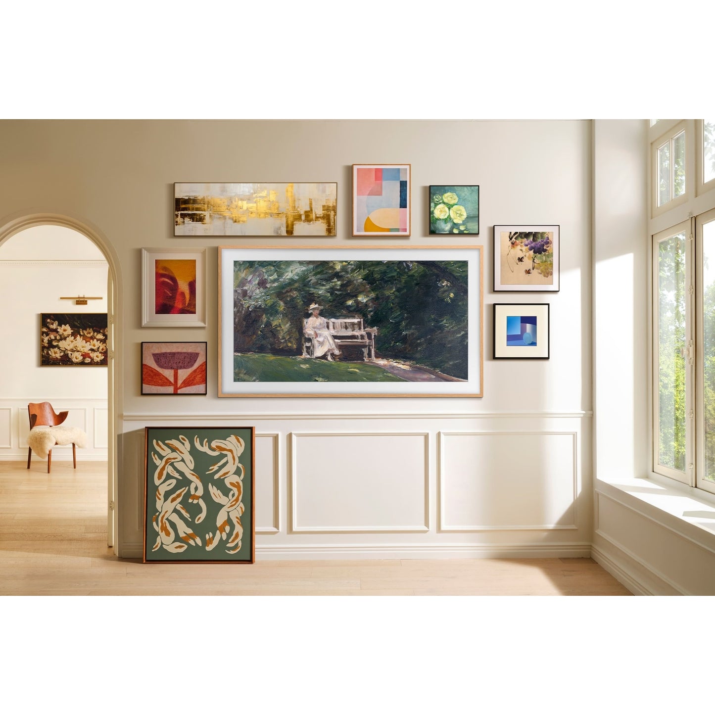 TV Samsung The Frame TQ85LS03FWU | 85", QLED, 4K, Tizen