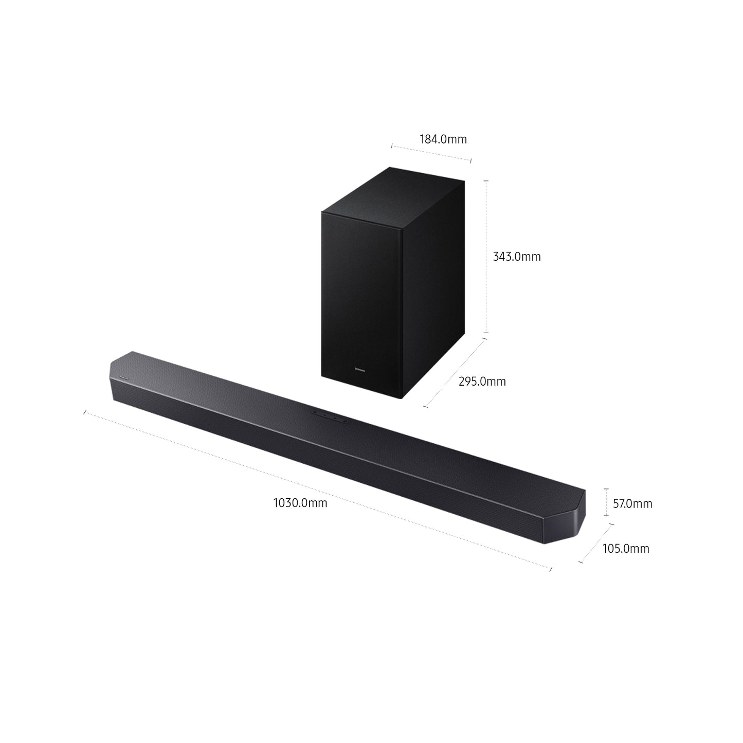 Soundbar Samsung HW-Q600F/ZF | 3.1.2 canais, Bluetooth, HDMI