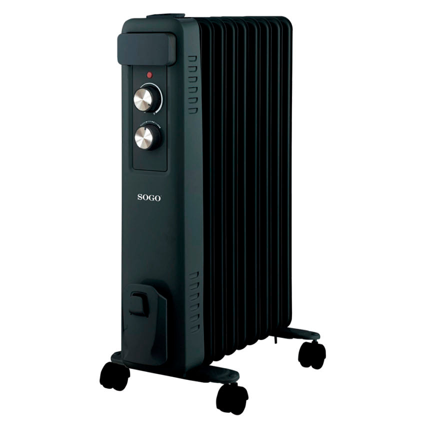 Aquecedor a Óleo SOGO CALSS18460 | 2000W, 9 elementos, 15m²
