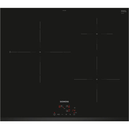 Placa de Indução Siemens EH631BJB6E | 60 cm, 3 zonas, 7400W