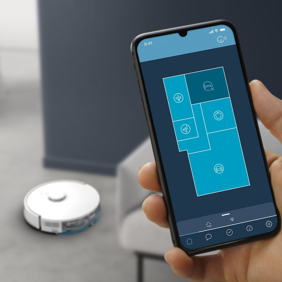 Robot Aspirador Rowenta RR9197WH | 120 min, Wi-Fi, HEPA