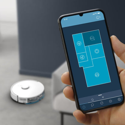 Robot Aspirador Rowenta RR9197WH | 120 min, Wi-Fi, HEPA