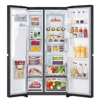 Frigorífico Americano LG GSLE91EVAC | 628L, No Frost, Classe C