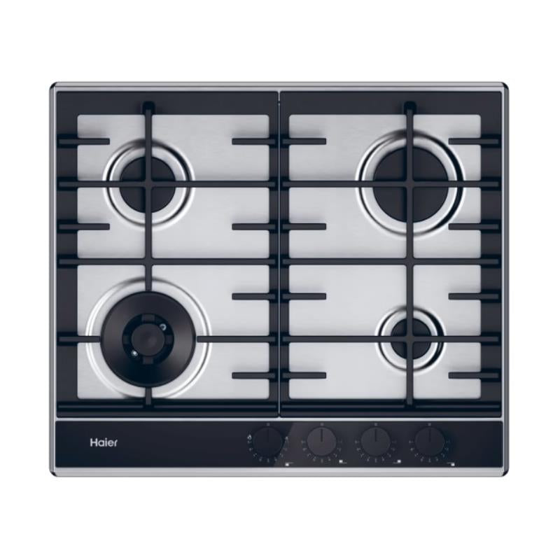 Placa a Gás Haier HAHG6BF4TX | 4 Queimadores, Inox