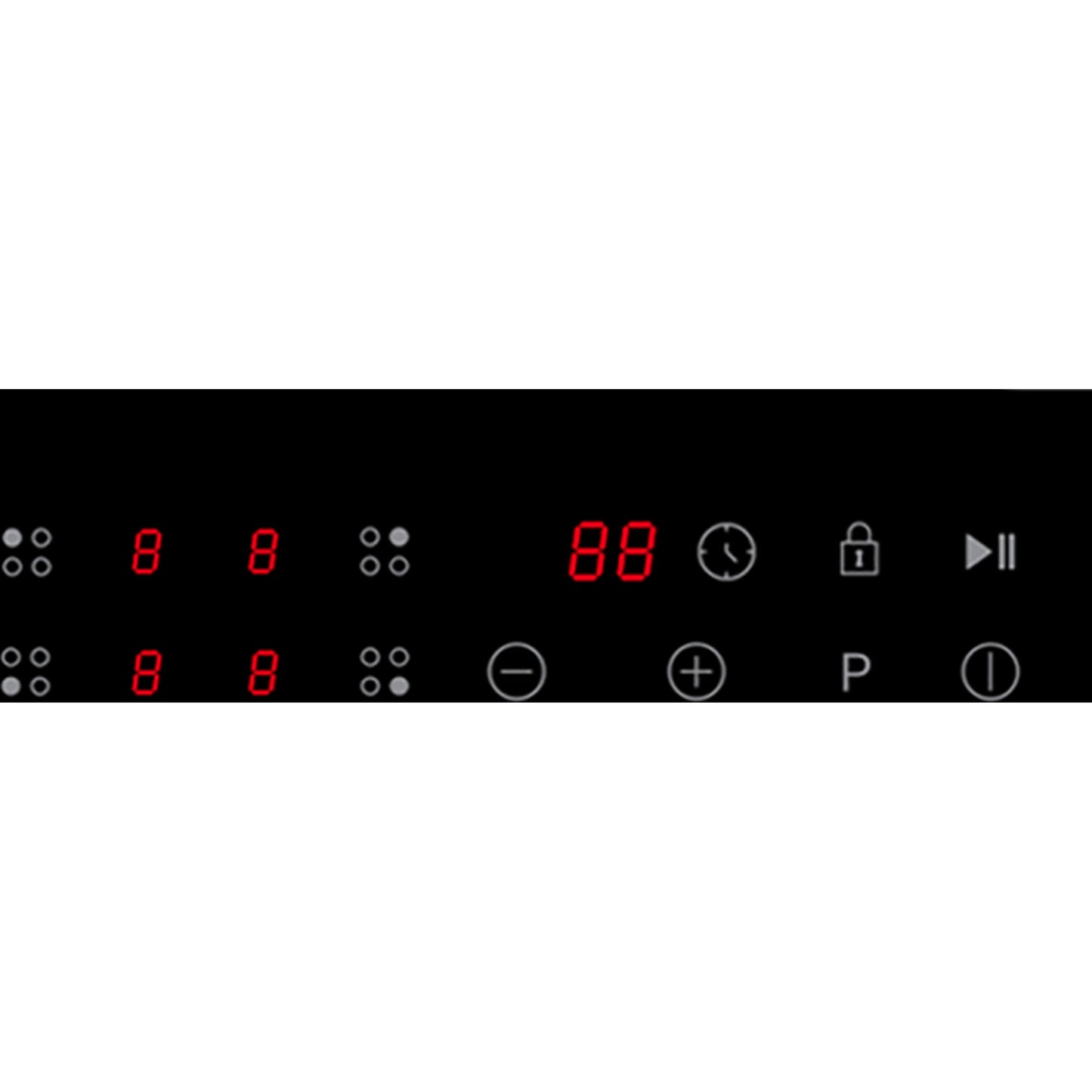 Placa de Indução Indesit ISF18Q60 NE | 7200W, 4 Zonas